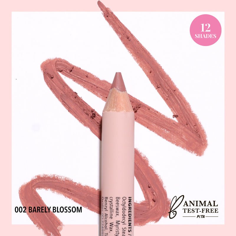 Glamour Us_Moira_Makeup_Signature Lip Liner Pencil_Barely Blossom_SGP002 The best affordable Latina and Mexican makeup, beauty and cosmetics supply store in Chula Vista, San Diego