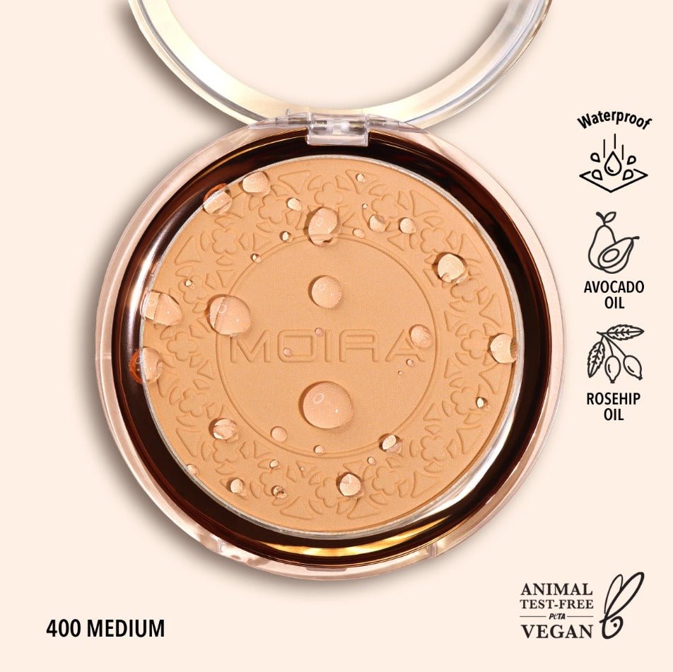 Glamour Us_Moira_Makeup_Soft Focus Waterproof Setting Powder_400 Medium_SWP400 The best affordable Latina and Mexican makeup, beauty and cosmetics supply store in Chula Vista, San Diego