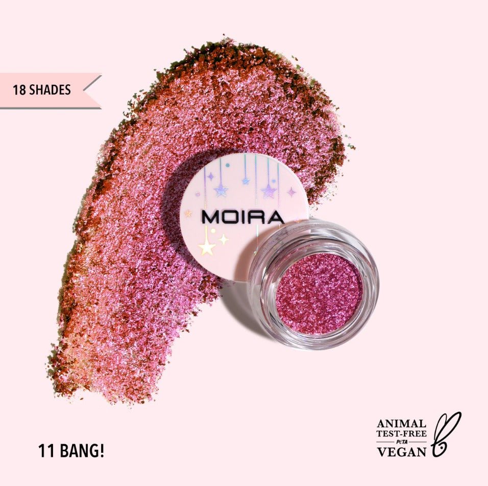 Glamour Us_Moira_Makeup_Starshow Shadow Pot_Bang!_SSD011 Latina makeup, beauty and skincare supply store Mexican makeup products