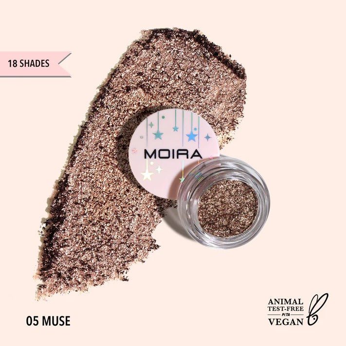 Glamour Us_Moira_Makeup_Starshow Shadow Pot_Muse_SSD005 The best affordable Latina and Mexican makeup, beauty and cosmetics supply store in Chula Vista, San Diego