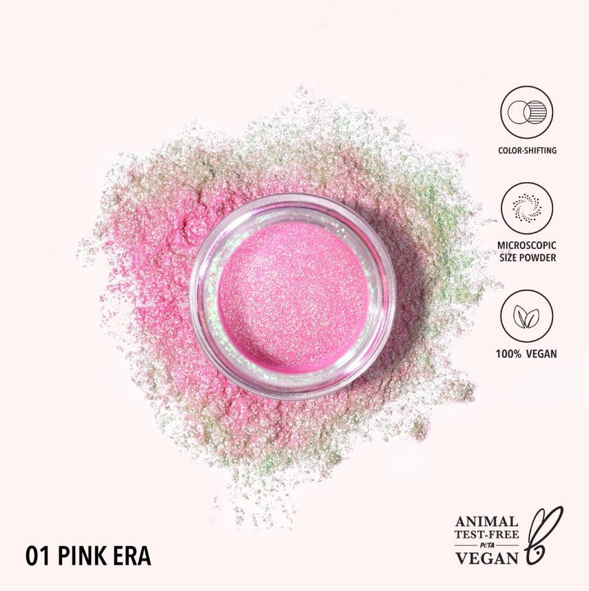 Glamour Us_Moira_Makeup_Starstruck Chrome Loose Powder_Pink Era_SCLP001 The best affordable Latina and Mexican makeup, beauty and cosmetics supply store in Chula Vista, San Diego