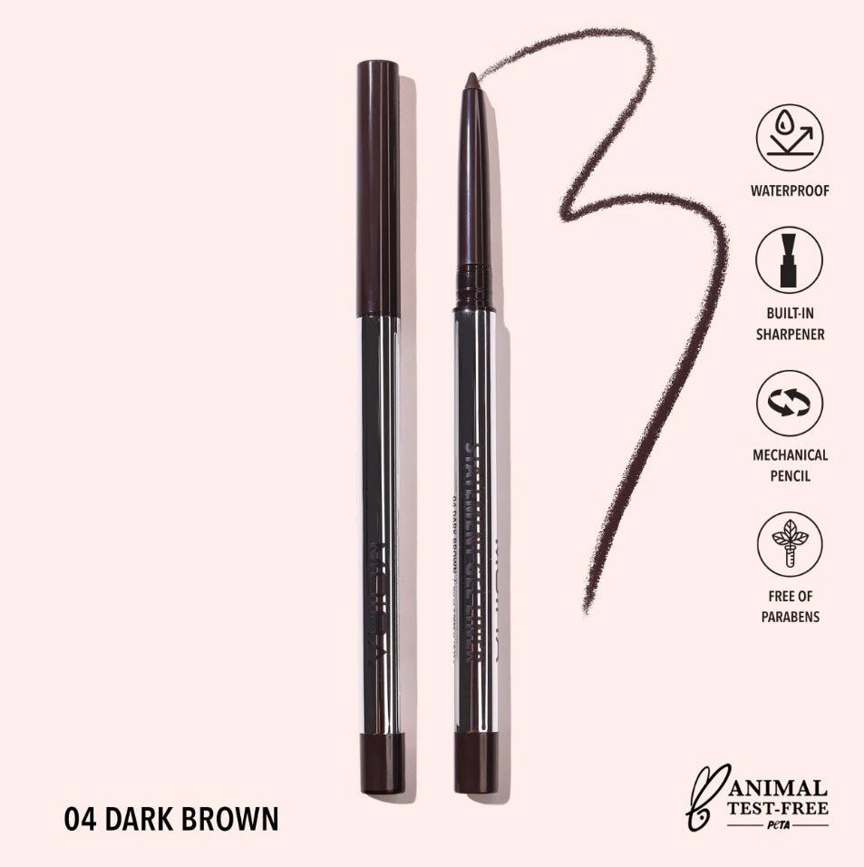 Glamour Us_Moira_Makeup_Statement Gel Eyeliner_Dark Brown_STL004 The best affordable Latina and Mexican makeup, beauty and cosmetics supply store in Chula Vista, San Diego