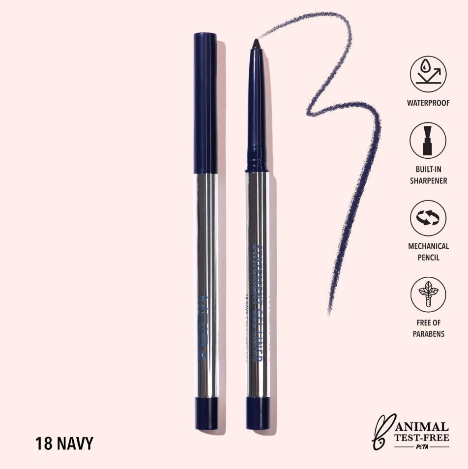 Glamour Us_Moira_Makeup_Statement Gel Eyeliner_Navy_STL018 The best affordable Latina and Mexican makeup, beauty and cosmetics supply store in Chula Vista, San Diego