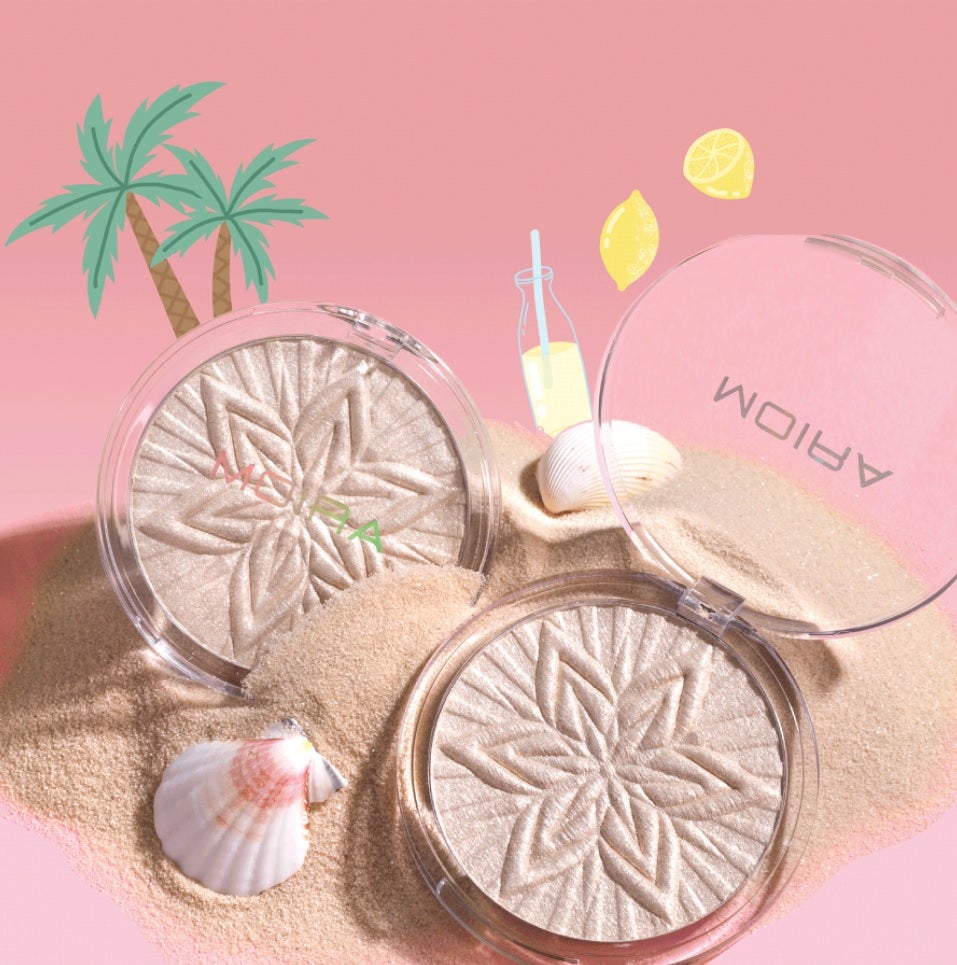 Glamour Us_Moira_Makeup_Sun Glow Face &amp; Body Highlighter_Sweet Champagne_SGH001 The best affordable Latina and Mexican makeup, beauty and cosmetics supply store in Chula Vista, San Diego