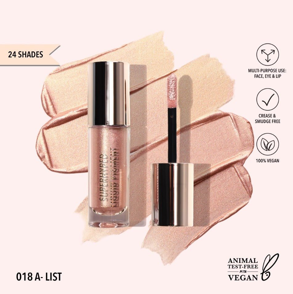 Glamour Us_Moira_Makeup_Superhyped Liquid Pigment_A - list_SLP018 The best affordable Latina and Mexican makeup, beauty and cosmetics supply store in Chula Vista, San Diego