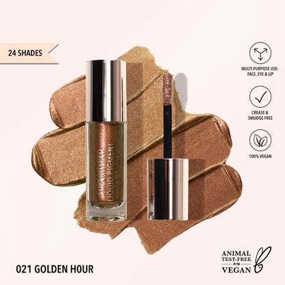 Glamour Us_Moira_Makeup_Superhyped Liquid Pigment_Golden Hour_SLP021 The best affordable Latina and Mexican makeup, beauty and cosmetics supply store in Chula Vista, San Diego