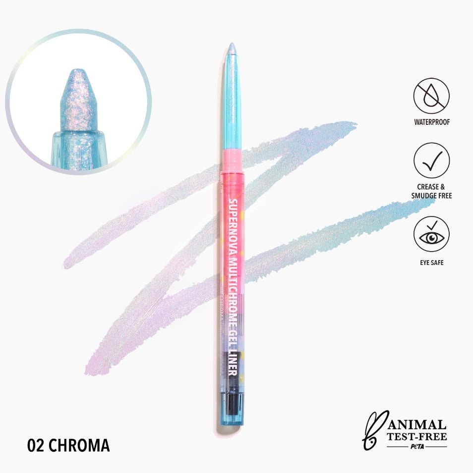 Glamour Us_Moira_Makeup_Supernova Multichrome Gel Liner_Chroma_SMGL002 The best affordable Latina and Mexican makeup, beauty and cosmetics supply store in Chula Vista, San Diego