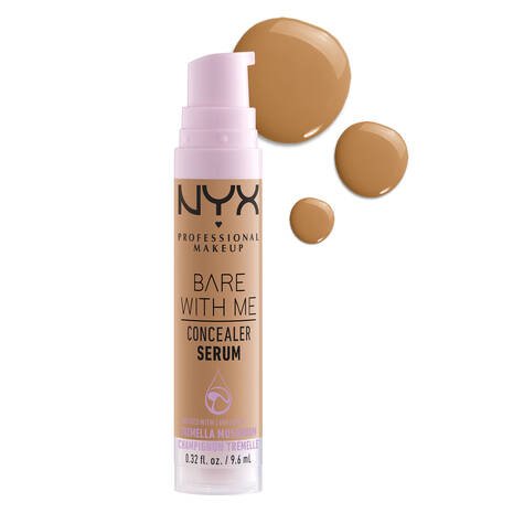 Glamour Us_NYX_Makeup_Bare With Me Concealer Serum_Sand_BWMCCS08