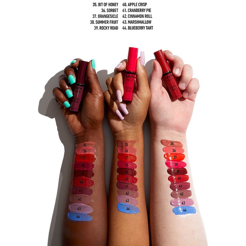 Glamour Us_NYX_Makeup_Butter Gloss_Rocky Road_BLG39 The best affordable Latina and Mexican makeup, beauty and cosmetics supply store in Chula Vista, San Diego