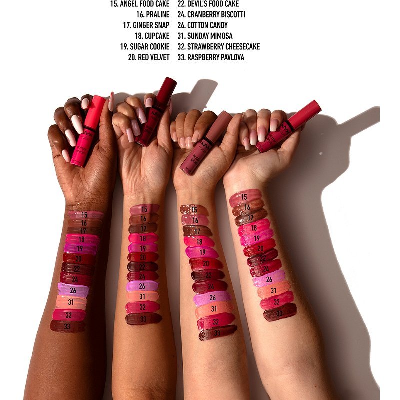 Glamour Us_NYX_Makeup_Butter Gloss_Red Velvet_BLG20 The best affordable Latina and Mexican makeup, beauty and cosmetics supply store in Chula Vista, San Diego