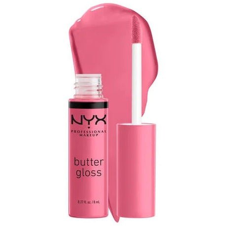 Glamour Us_NYX_Makeup_Butter Gloss_Vanilla Cream Pie_BLG09 Latina makeup, beauty and skincare supply store Mexican makeup products