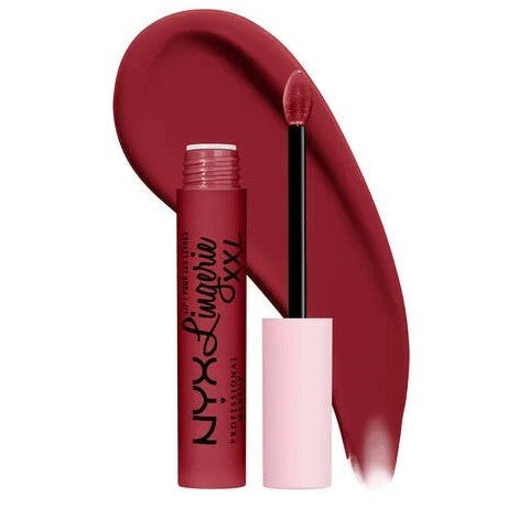 Glamour Us_NYX_Makeup_Lip Lingerie XXL Matte Liquid Lipstick_It&
