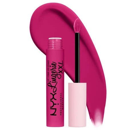 Glamour Us_NYX_Makeup_Lip Lingerie XXL Matte Liquid Lipstick_Pink Hit_LXXL19 The best affordable Latina and Mexican makeup, beauty and cosmetics supply store in Chula Vista, San Diego