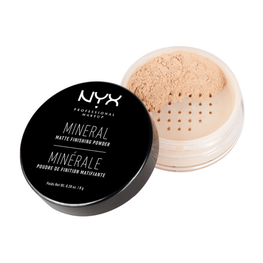 Glamour Us_NYX_Makeup_Mineral Finishing Powder_Light_MFP01 The best affordable Latina and Mexican makeup, beauty and cosmetics supply store in Chula Vista, San Diego
