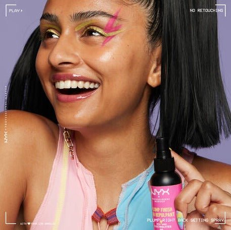 Glamour Us_NYX_Makeup_Plump Finish Fini Repulpant Setting Spray__MSS04 The best affordable Latina and Mexican makeup, beauty and cosmetics supply store in Chula Vista, San Diego