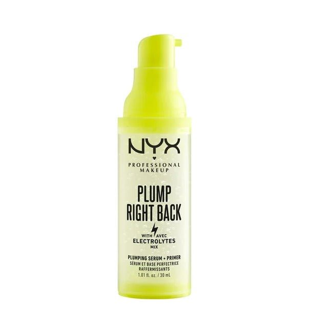 Glamour Us_NYX_Makeup_Plump Right Back Face Primer + Serum__PRBPS01 The best affordable Latina and Mexican makeup, beauty and cosmetics supply store in Chula Vista, San Diego