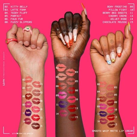 Glamour Us_NYX_Makeup_Smooth Whip Matte Lip Cream_Pancake Stacks_WMLC01 The best affordable Latina and Mexican makeup, beauty and cosmetics supply store in Chula Vista, San Diego