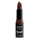 Glamour Us_NYX_Makeup_Suede Matte Lipstick_Cold Brew_SDMLS07