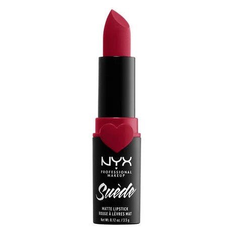 Glamour Us_NYX_Makeup_Suede Matte Lipstick_Spicy_SDMLS09 Latina makeup, beauty and skincare supply store Mexican makeup products