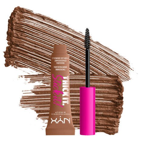 Glamour Us_NYX_Makeup_Thick It Stick It! Eyebrow Gel_Auburn_TISI03 The best affordable Latina and Mexican makeup, beauty and cosmetics supply store in Chula Vista, San Diego