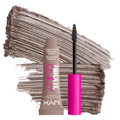 Glamour Us_NYX_Makeup_Thick It Stick It! Eyebrow Gel_Cool Blonde_TISI02 The best affordable Latina and Mexican makeup, beauty and cosmetics supply store in Chula Vista, San Diego