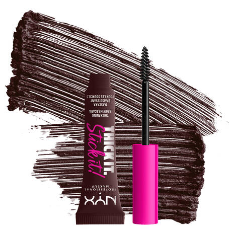 Glamour Us_NYX_Makeup_Thick It Stick It! Eyebrow Gel_Espresso_TISI07 The best affordable Latina and Mexican makeup, beauty and cosmetics supply store in Chula Vista, San Diego