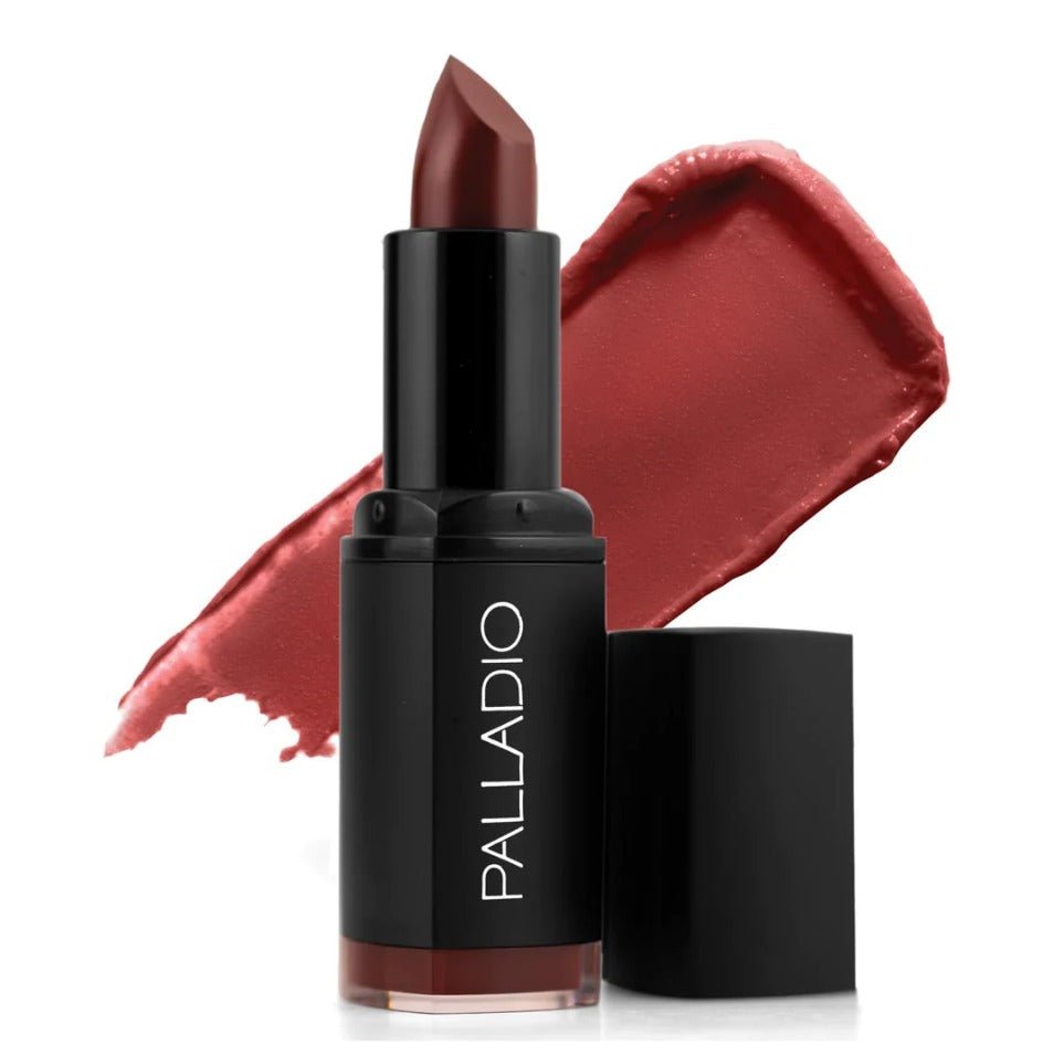 Glamour Us_Palladio_Makeup_Dreamy Matte Lipstick_Refined Chianti_HLM12 The best affordable Latina and Mexican makeup, beauty and cosmetics supply store in Chula Vista, San Diego