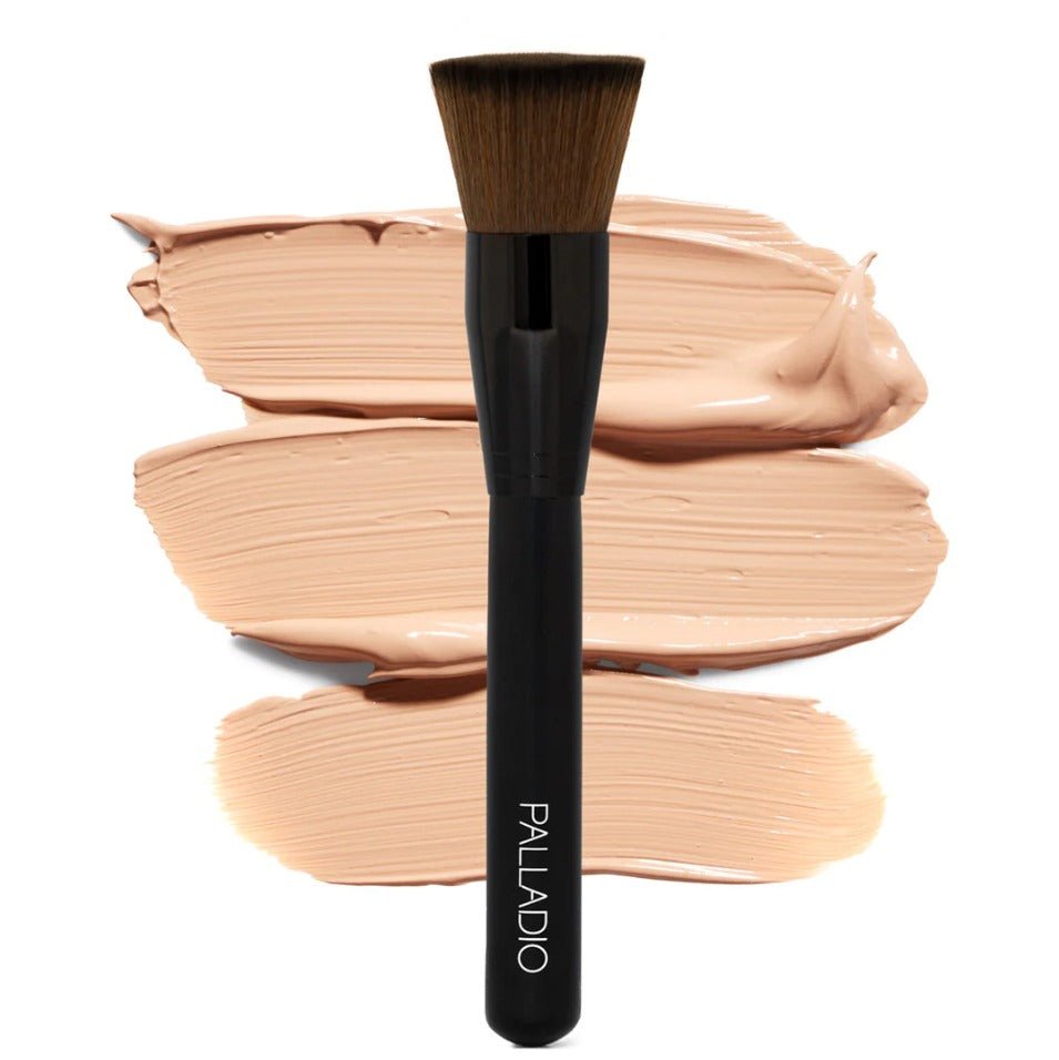 Glamour Us_Palladio_Tools &amp; Brushes_Kabuki Flat Foundation Brush__AB470 The best affordable Latina and Mexican makeup, beauty and cosmetics supply store in Chula Vista, San Diego