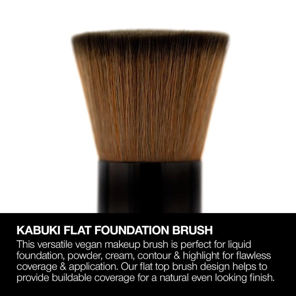 Glamour Us_Palladio_Tools &amp; Brushes_Kabuki Flat Foundation Brush__AB470 The best affordable Latina and Mexican makeup, beauty and cosmetics supply store in Chula Vista, San Diego