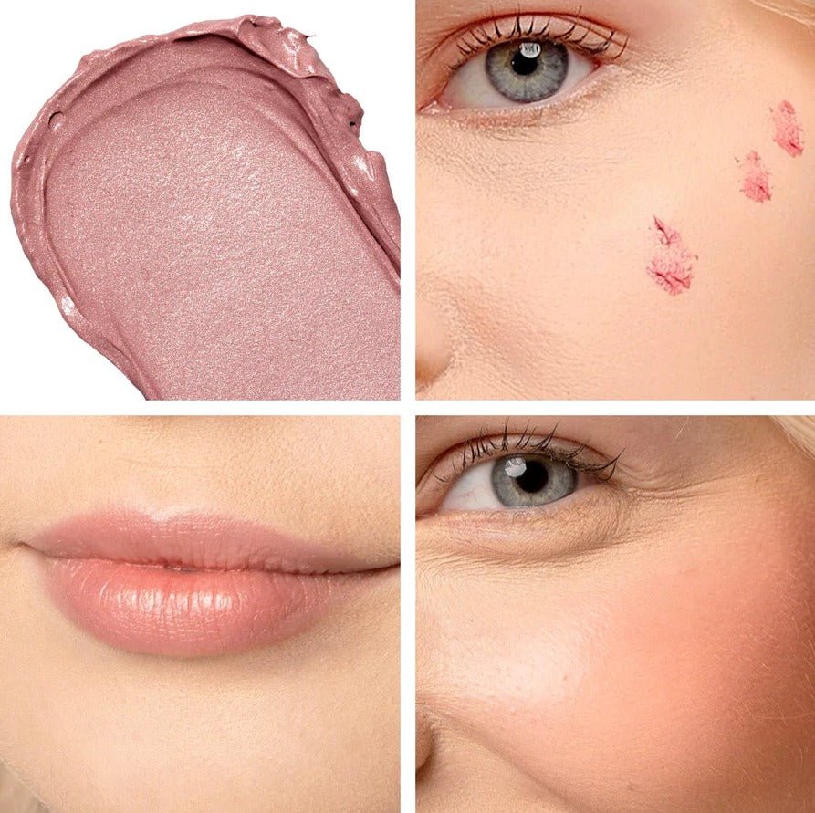 Glamour Us_Palladio_Makeup_Liquid Blush | 2 - In - 1 Cheek &amp; Lip Cream_Deep Fuchsia_LIB06 The best affordable Latina and Mexican makeup, beauty and cosmetics supply store in Chula Vista, San Diego