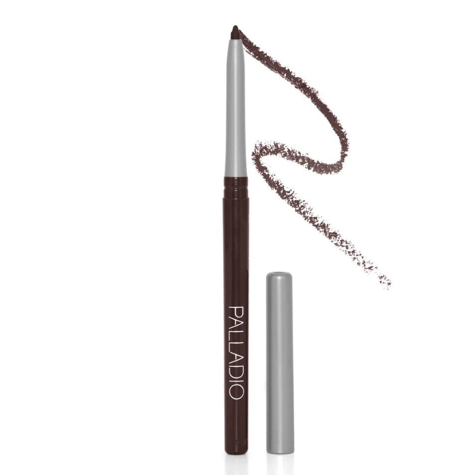 Glamour Us_Palladio_Makeup_Retractable Waterproof Liquid Eyeliner_Eggplant_PRE06 The best affordable Latina and Mexican makeup, beauty and cosmetics supply store in Chula Vista, San Diego