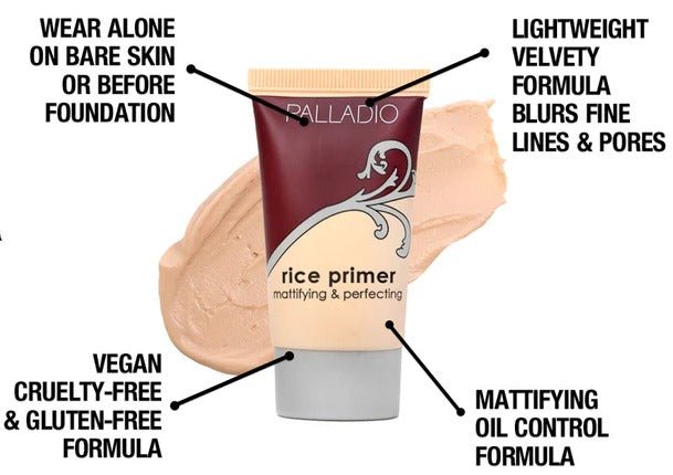 Glamour Us_Palladio_Makeup_Rice Primer__RPRM01 The best affordable Latina and Mexican makeup, beauty and cosmetics supply store in Chula Vista, San Diego