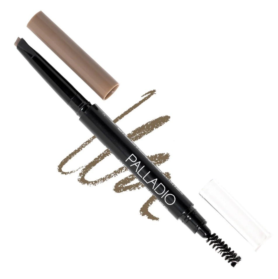 Glamour Us_Palladio_Makeup_The Brow Definer - Retractable Eyebrow Pencil_Taupe_PBD01