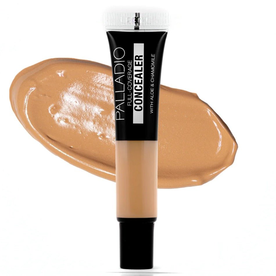 Glamour Us_Palladio_Makeup_Under Eyes Disguise Full - Coverage Concealer_Cafe Au Lait_PCT06 The best affordable Latina and Mexican makeup, beauty and cosmetics supply store in Chula Vista, San Diego