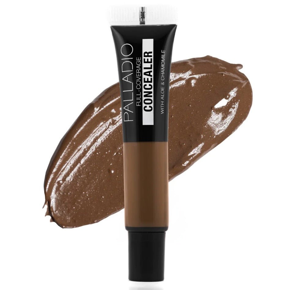 Glamour Us_Palladio_Makeup_Under Eyes Disguise Full - Coverage Concealer_Mocha_PCT09 The best affordable Latina and Mexican makeup, beauty and cosmetics supply store in Chula Vista, San Diego