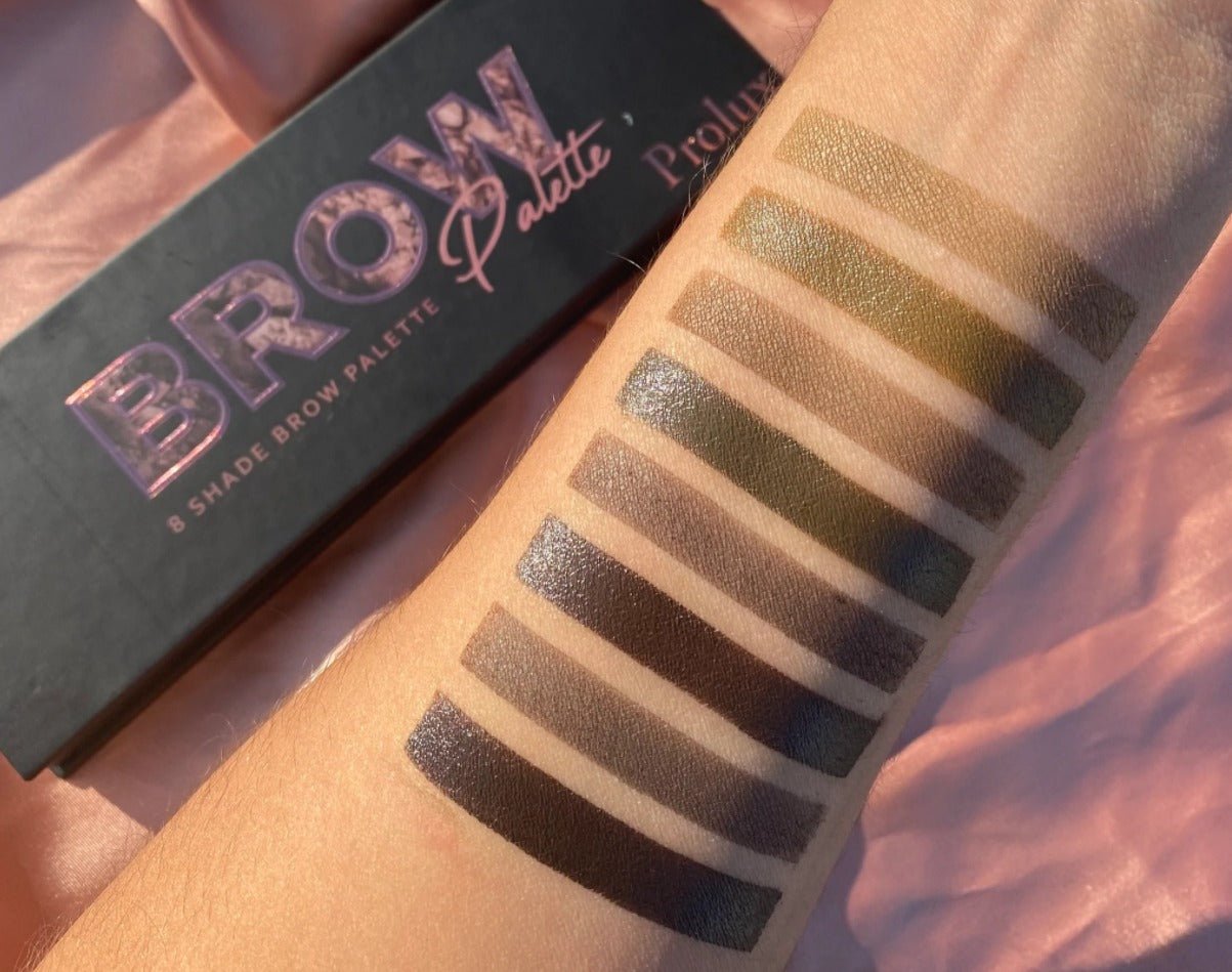 Glamour Us_Prolux_Makeup_8 Shade Brow Palette__K-111