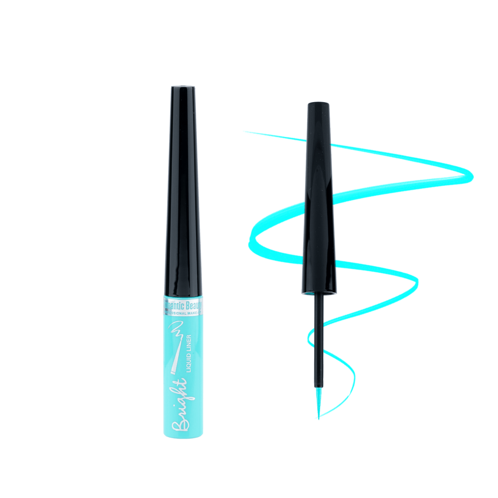 Glamour Us_Romantic Beauty_Makeup_Color Bright Liquid Liner_Teal_OND004