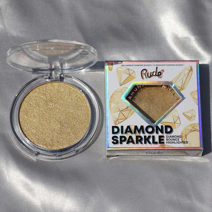 Glamour Us_Rude_Makeup_Diamond Sparkle Diamond Bounce Highlighter_Gold_38198