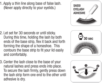 Glamour Us_Sassi_Lashes_Dark Eyelash Glue 1 oz.__35140 The best affordable Latina and Mexican makeup, beauty and cosmetics supply store in Chula Vista, San Diego