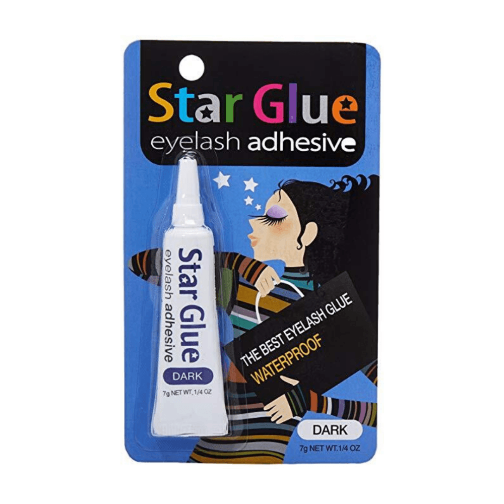 Glamour Us_Star Glue_Lashes_Dark - Waterproof Lash Adhesive 7 g.__STAR-GLUE-DARK